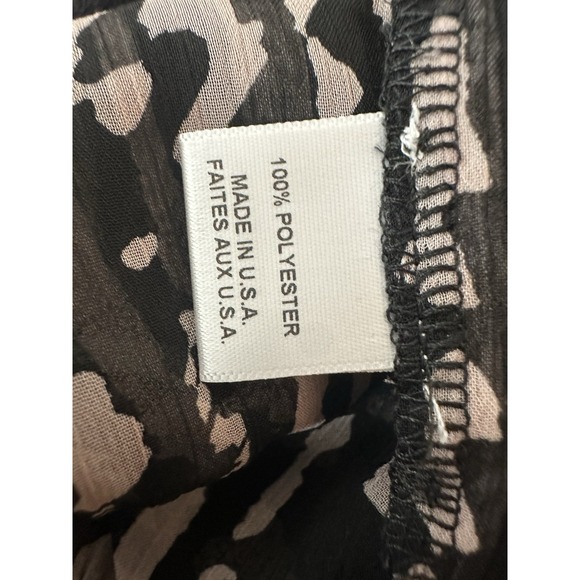 New MISA Los Angeles Top Women's XS Sheer Long Sleeve Designer Career Cóctel - Picture 5 of 10